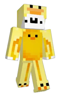 Front of Minecraft skin