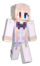 RockoLoco's Minecraft skin wearing the Aurora cape
