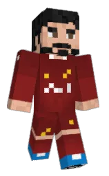 old brick and persian plum Minecraft skin — Classic model — first worn by Talkativelyric1