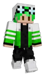 gallery and white Minecraft skin — Classic model