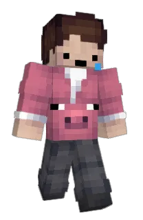 Front of PlanetPiggy's skin
