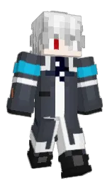mako and cod gray Minecraft skin — Classic model
