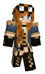 Aullre's Minecraft skin wearing the Migrator cape