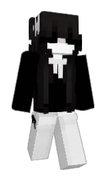 Valruda's Minecraft skin wearing the Twisted cape