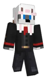 cod gray and tutu Minecraft skin — Slim model — first worn by BorneyS