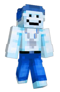 Front of Ravente's skin