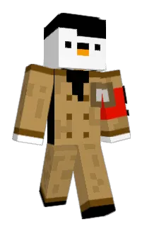 Front of Rickness's skin