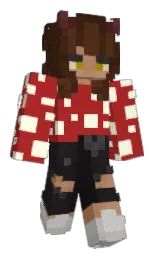 thumbelina908's Minecraft skin wearing the Pan cape