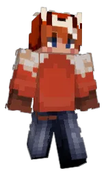 tall poppy and swirl Minecraft skin — Classic model