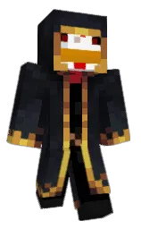 DioxineKip's Minecraft skin wearing the Migrator cape