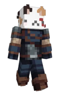 Front of ikuzia's skin