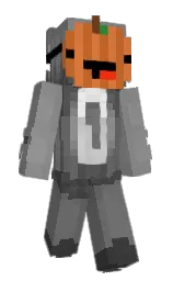 gray and dove gray Minecraft skin — Slim model — first worn by mommymelky