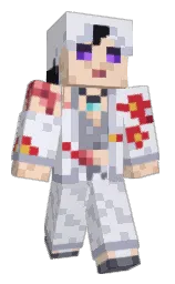 whisper and sidecar Minecraft skin — Classic model — first worn by Fuzion93