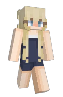 Front of Jishin's skin