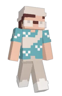 Front of Geolucrog's skin