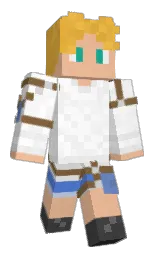 alabaster and wild sand Minecraft skin — Classic model