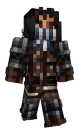 graphite and cork Minecraft skin — Classic model