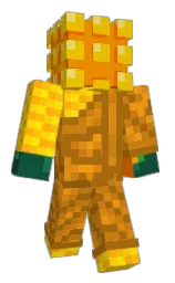 buttered rum and tree poppy Minecraft skin — Classic model — first worn by zGreencorn