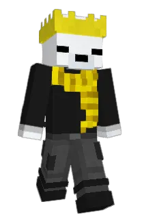 Front of Zyketx's skin