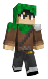 Harmony180's Minecraft skin wearing the Migrator cape