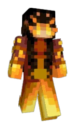 Nymelyn's Minecraft skin wearing the Pan cape
