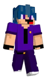 purple and cherry pie Minecraft skin — Classic model