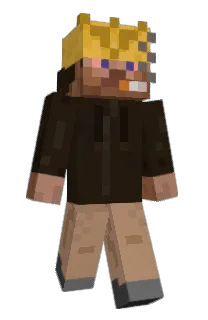 Front of MRPr3dator's skin