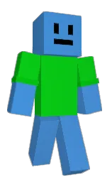 Noobi_Team's Minecraft skin wearing the Mojang Office cape