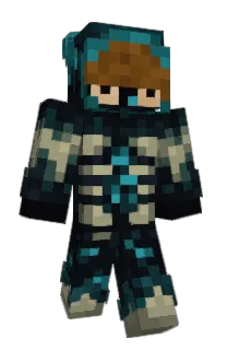 Front of NverDie's skin