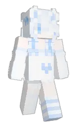 Pc44's Minecraft skin wearing the Zombie Horse cape