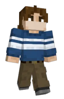 Front of ADAMstretched's skin