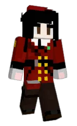 black and lonestar Minecraft skin — Slim model