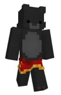 Front of lNaax's skin