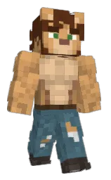 KryptoLion's Minecraft skin wearing the Migrator cape