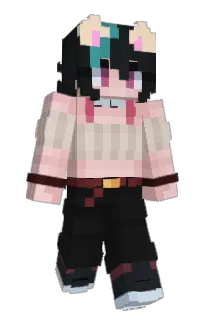 Front of maddky's skin