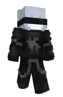 Front of Zrvr's skin