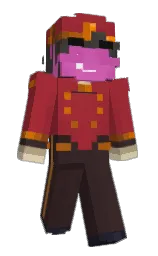 mexican red and cocoa brown Minecraft skin — Slim model — first worn by MuchoLinguine