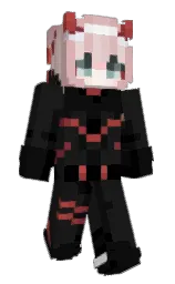 cod gray and cavern pink Minecraft skin — Slim model