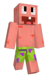 Front of LAVACREEPERMC's skin