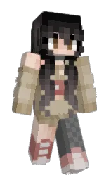 Slim Minecraft skin