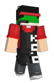 Front of Itzgre3n's skin