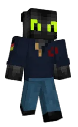 mirage and cod gray Minecraft skin — Slim model — first worn by NFY72