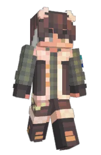 Front of Minecraft skin