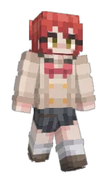 almond and vanilla Minecraft skin — Slim model