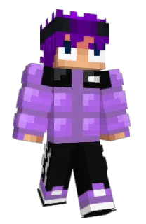 Front of bIzzrd's skin