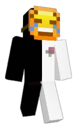 K1v1n's Minecraft skin wearing the Migrator cape