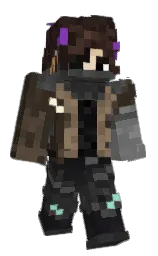 birch and cod gray Minecraft skin — Classic model