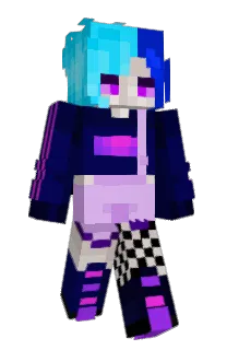 Front of CrackedLazuli's skin