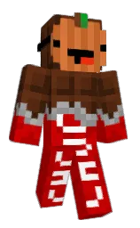 guardsman red and redwood Minecraft skin — Classic model — first worn by gustyyx