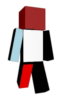 Front of Evanato's skin